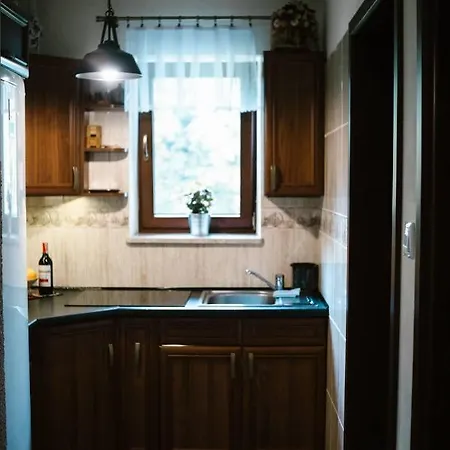 Zacisze - Dwupoziomowy アパート *